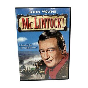 McLintock DVD John Wayne 1998 Western Comedy Full Frame GoodTimes Mono English